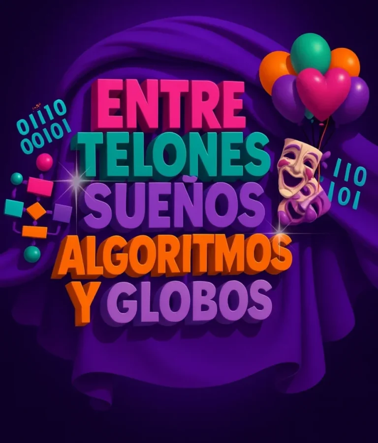 lt entre telones sueños algoritmos y globos logo