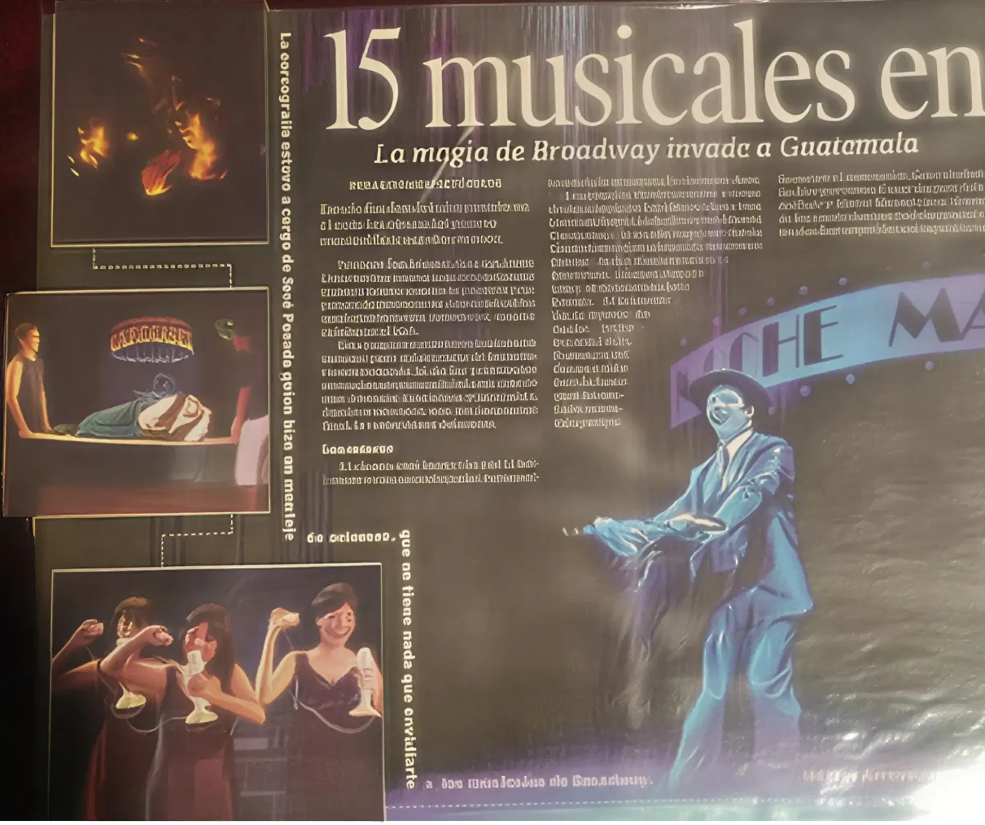 una noche en broadway